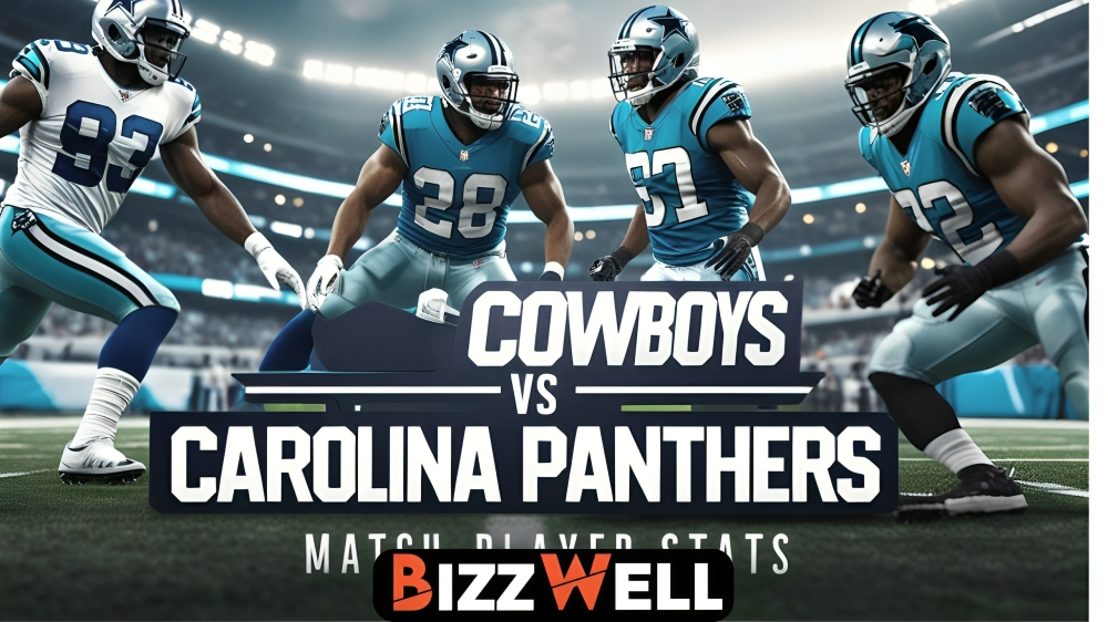 dallas cowboys vs carolina panthers match player stats