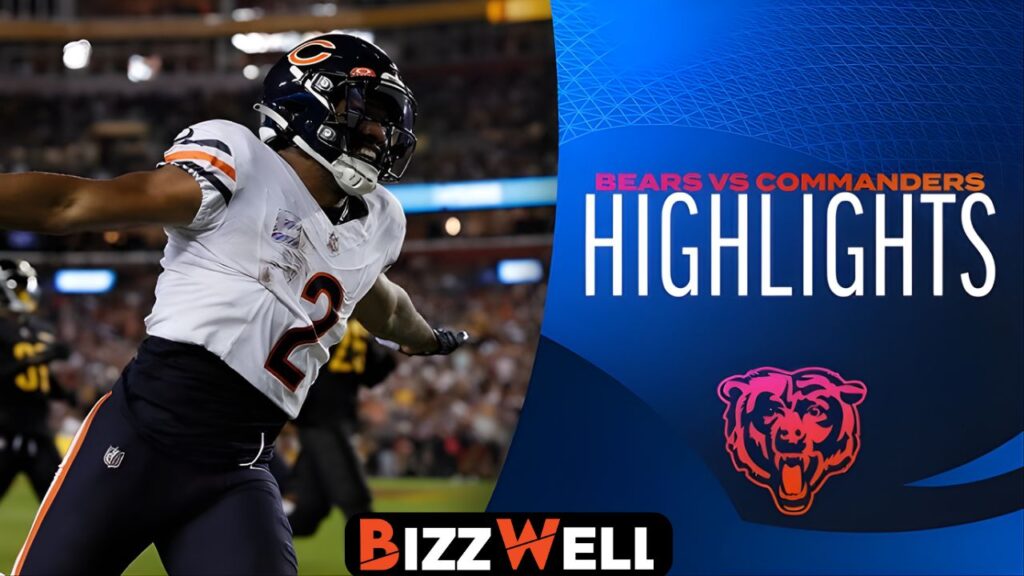 chicago bears vs washington commanders match player stats