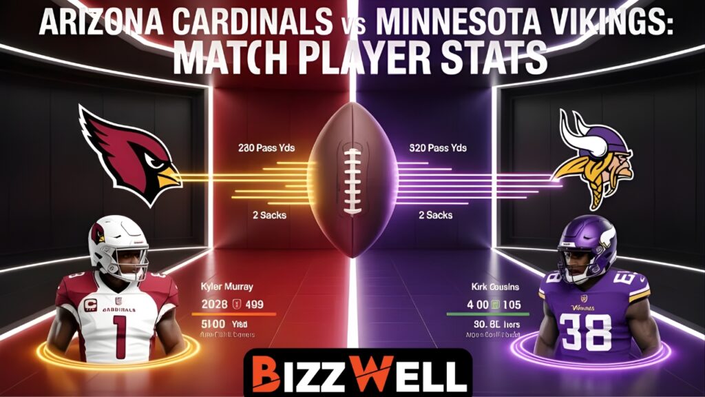 arizona cardinals vs minnesota vikings match player stats