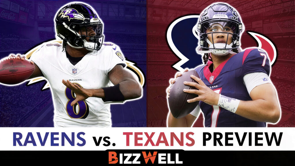 Baltimore Ravens vs Texans Match Player Stats