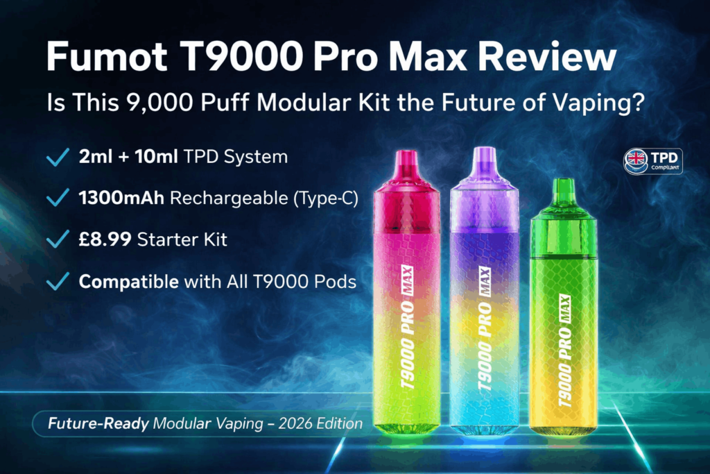 Fumot T9000 Pro Max Vape Review