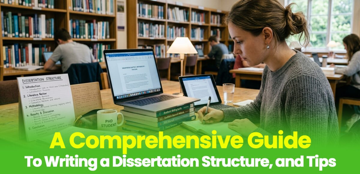 A Comprehensive Guide to Writing a Dissertation: Structure, and Tips