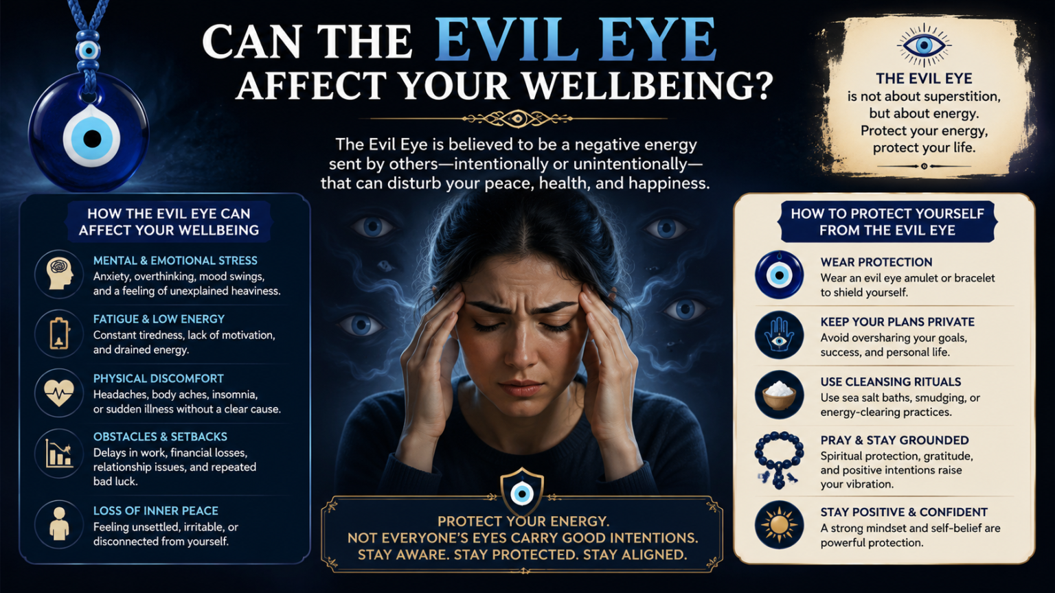Can the Evil Eye Affect Your Wellbeing? Signs, Causes and What Actually Helps Can the Evil Eye Affect Your Wellbeing